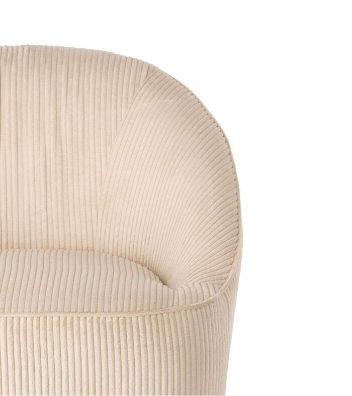 Fauteuil Pivotant Viby Beige – Image 6