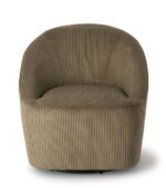 Fauteuil Pivotant Viby Kaki – Image 3