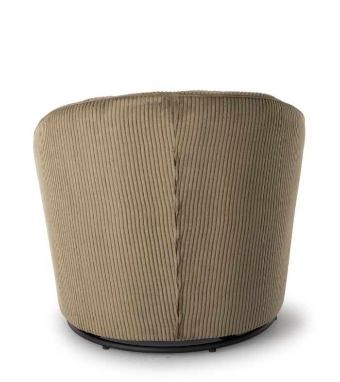 Fauteuil Pivotant Viby Kaki – Image 5