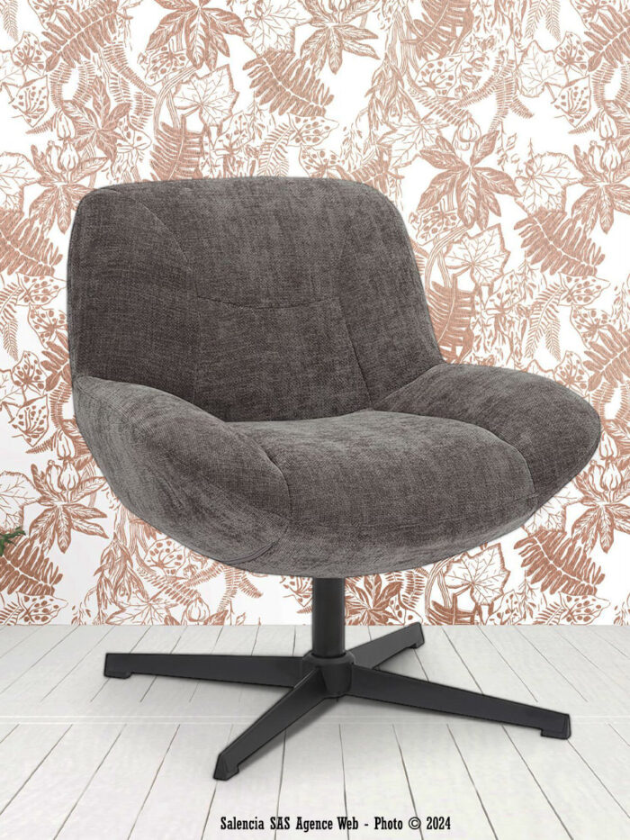 Fauteuil Smile Gris Athezza