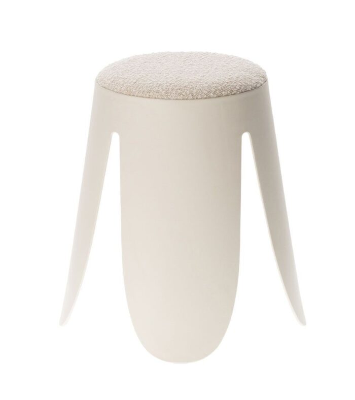 Pouf Gardenia Blanc – Image 2
