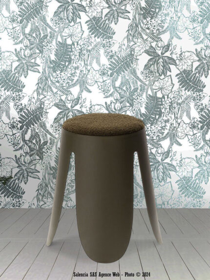 Pouf Gardenia Kaki Athezza