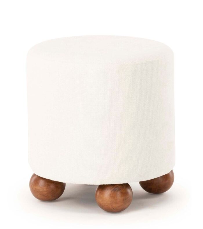 Tabouret Dakota Blanc – Image 2