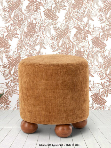 Tabouret Dakota Camel Athezza