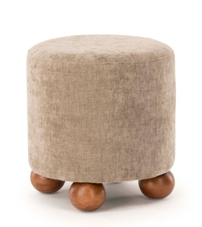 Tabouret Dakota Taupe – Image 2