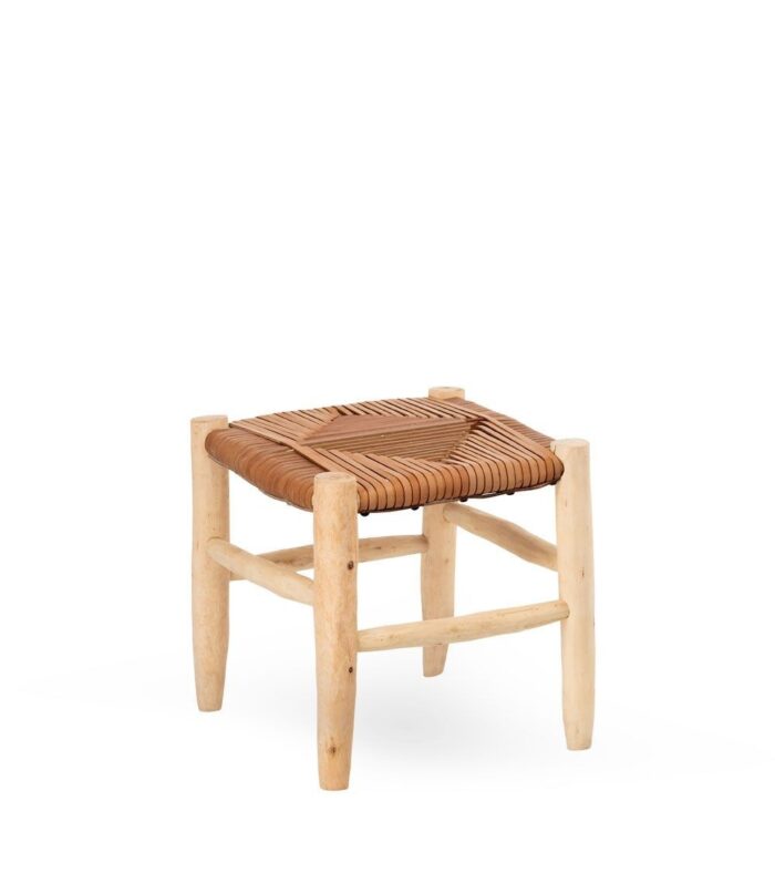 Tabouret Rhombus cuir – Image 2