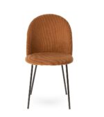 Chaise Abba velours orange Fox – Image 5