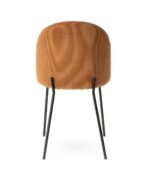 Chaise Abba velours orange Fox – Image 2