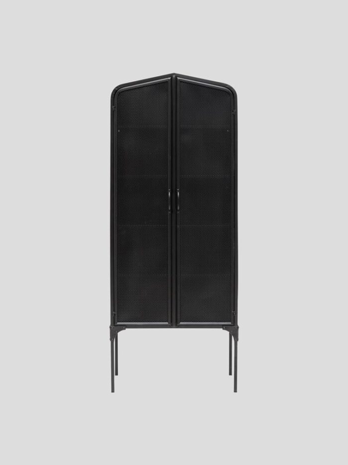 Armoire métal noir 2 portes Melbourne – Image 3