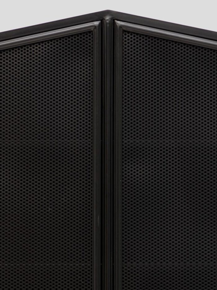 Armoire métal noir 2 portes Melbourne – Image 5