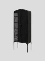 Armoire métal noir 2 portes Melbourne – Image 2