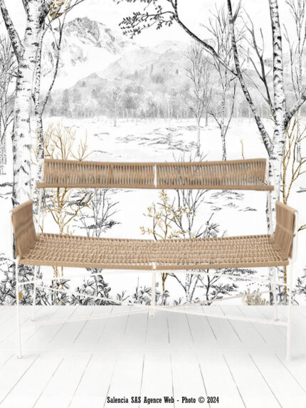 Banquette Moda Beige Blanche Athezza