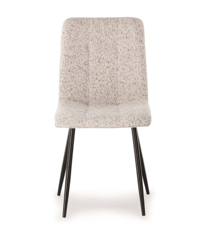 Chaise Manta Chiné Beige et Noir – Image 3