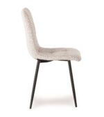 Chaise Manta Chiné Beige et Noir – Image 4