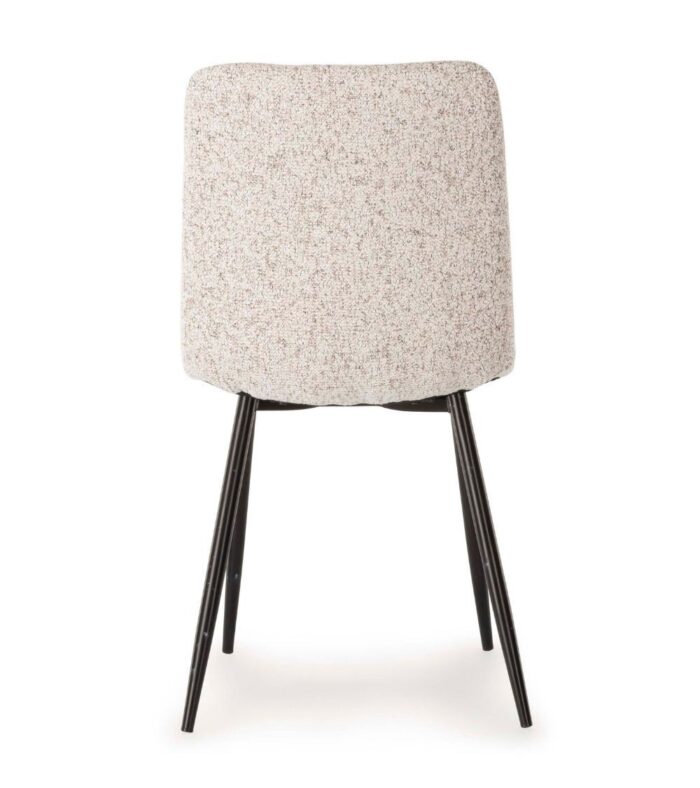 Chaise Manta Chiné Beige et Noir – Image 5