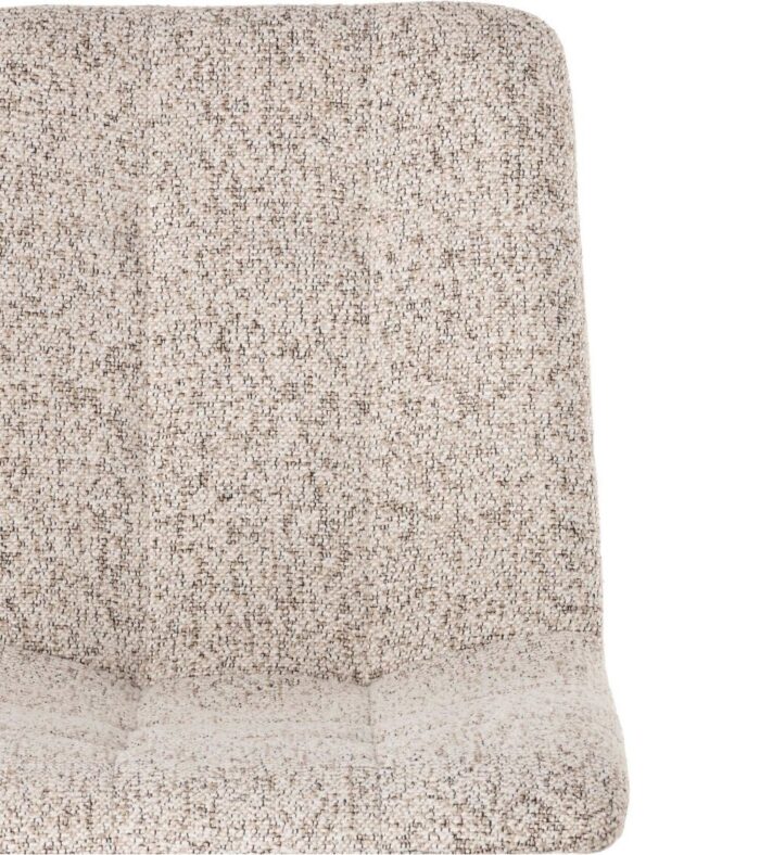 Chaise Manta Chiné Beige et Noir – Image 6