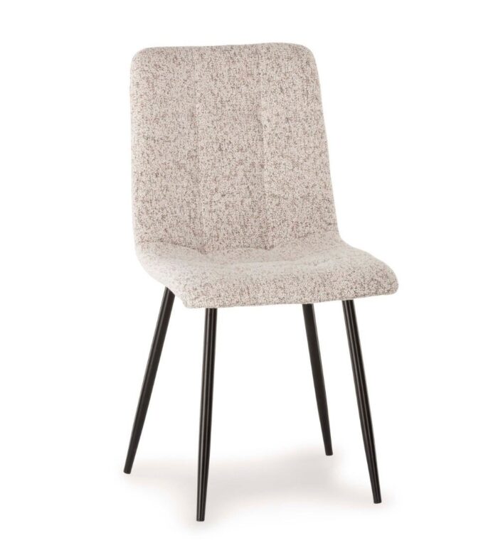 Chaise Manta Chiné Beige et Noir – Image 2