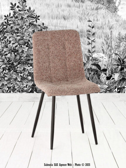 Chaise Manta Chiné Orange Athezza