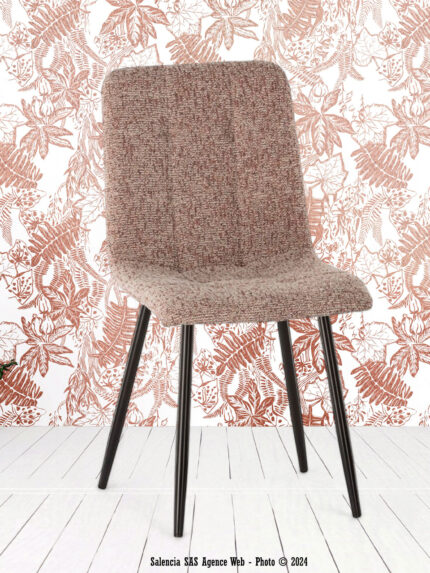 Chaise Manta Chiné Orange Athezza