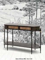 Console 2 tiroirs Neva Chehoma