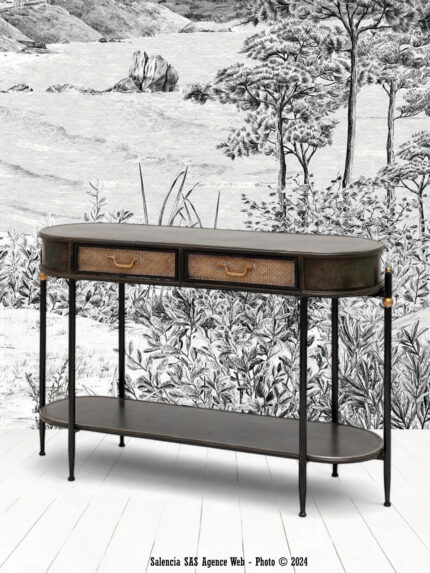 Console 2 tiroirs Neva Chehoma