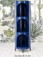 Étagère Kero métal bleu Athezza