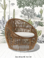 Fauteuil d'extérieur Ancone