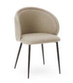 Fauteuil de Table Bari Beige – Image 2