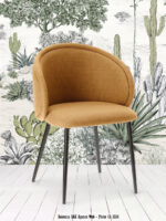 Fauteuil de Table Bari Moutarde Athezza
