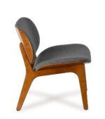 Fauteuil Kuji Anthracite Structure Bois – Image 4