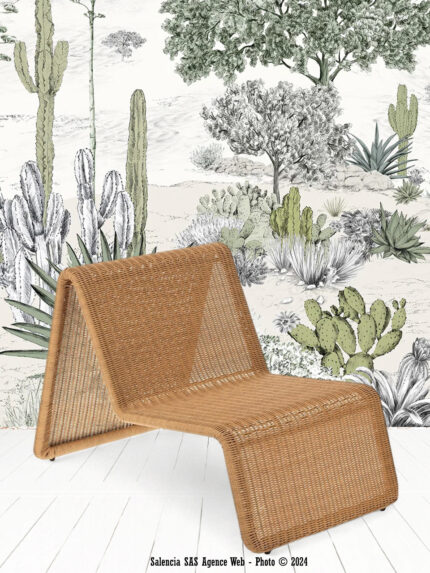 Fauteuil Lounge Nikaia Athezza