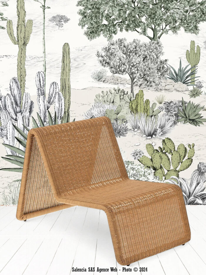 Fauteuil Lounge Nikaia Athezza