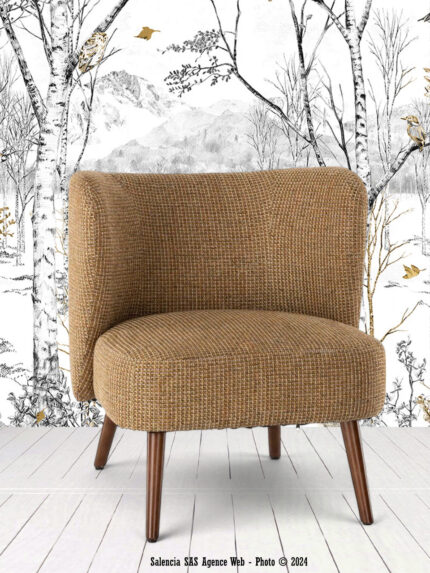 Fauteuil Miranda Moutarde Athezza