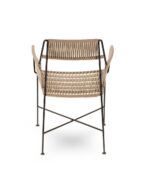 Fauteuil Moda Beige Noir – Image 5