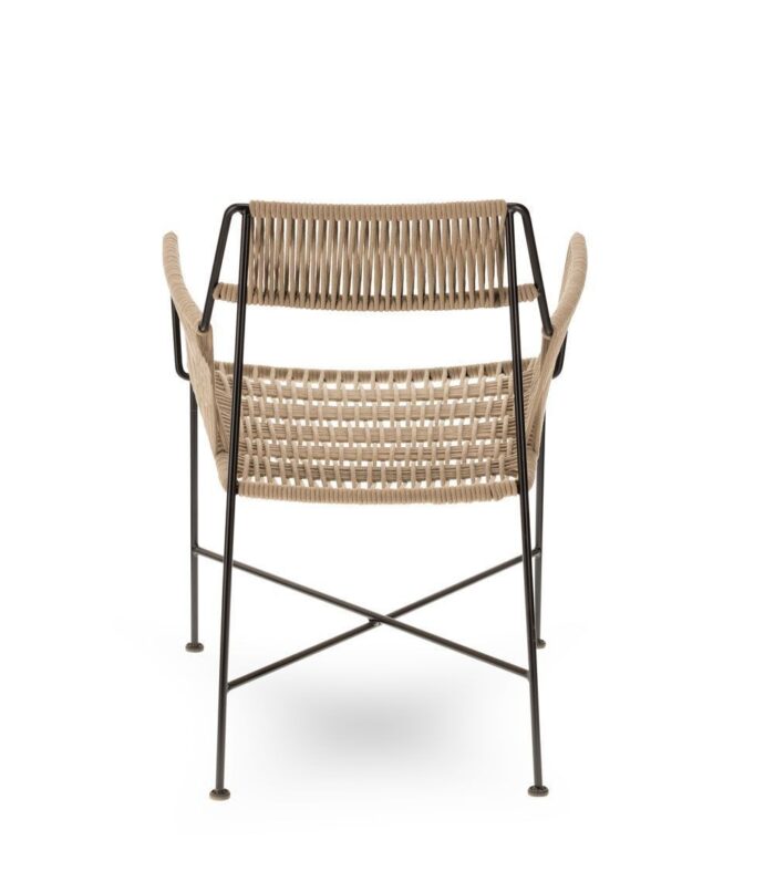 Fauteuil Moda Beige Noir – Image 5