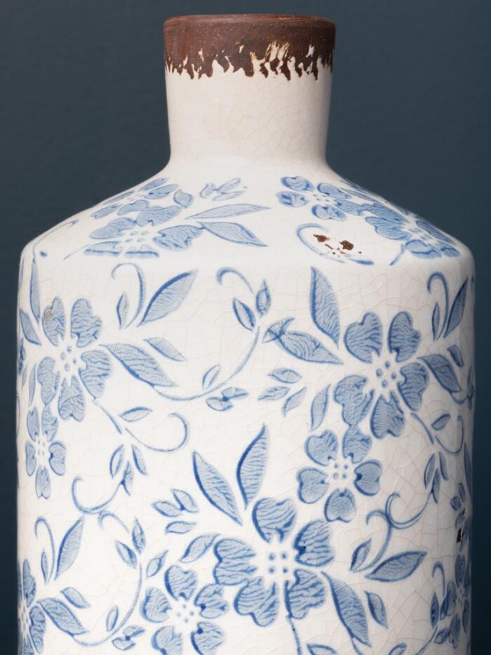 Haut vase bouteille fleuri Bucolique – Image 2