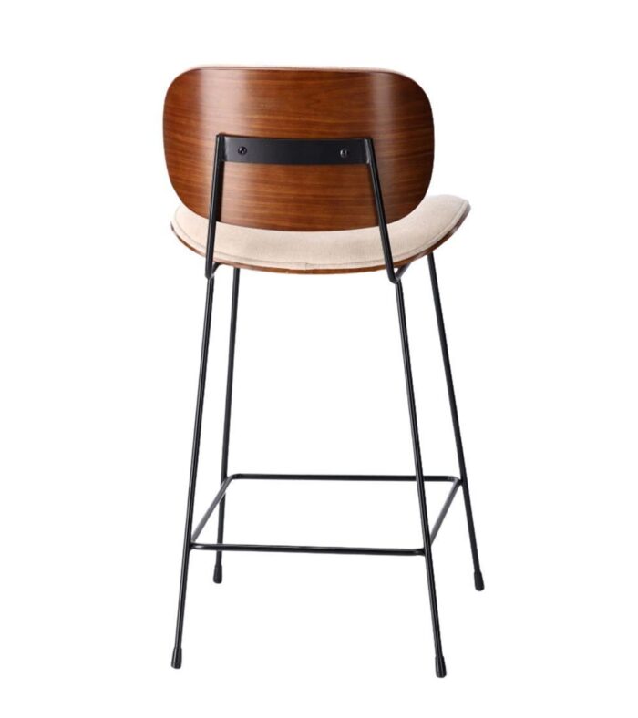 Tabouret de Bar Erbrée Gris Chiné – Image 5