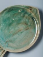 Assiette poisson turquoise Varia – Image 2