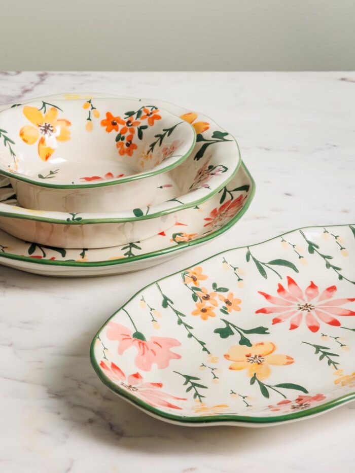 Assiette profonde Floralie – Image 4