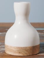 Bougeoir en marbre blanc – Image 3