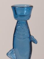 Bougeoir poisson bleu – Image 2