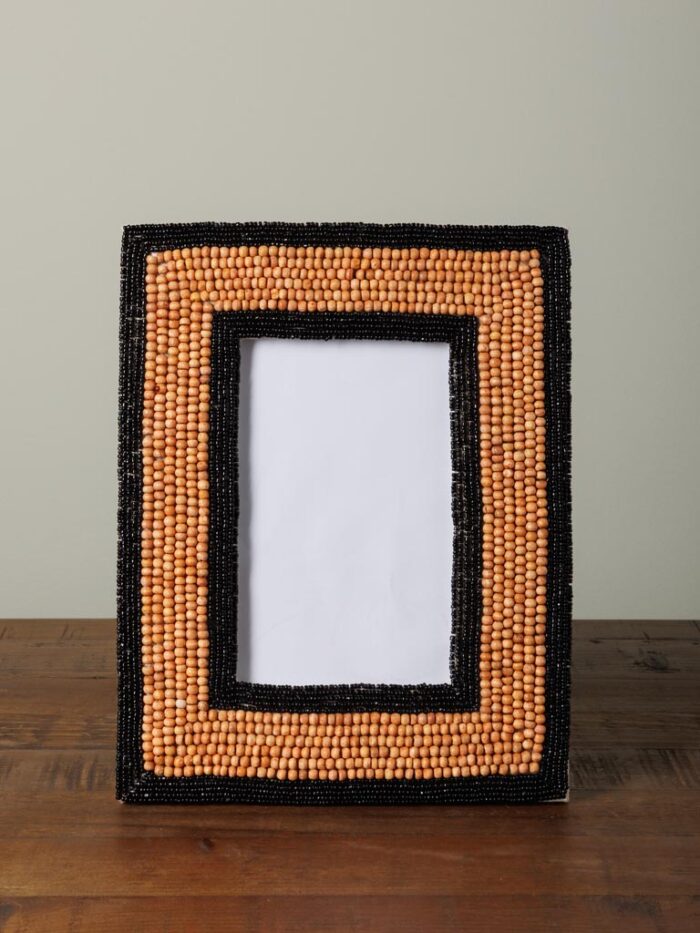 Cadre Zambie perles bois – Image 2