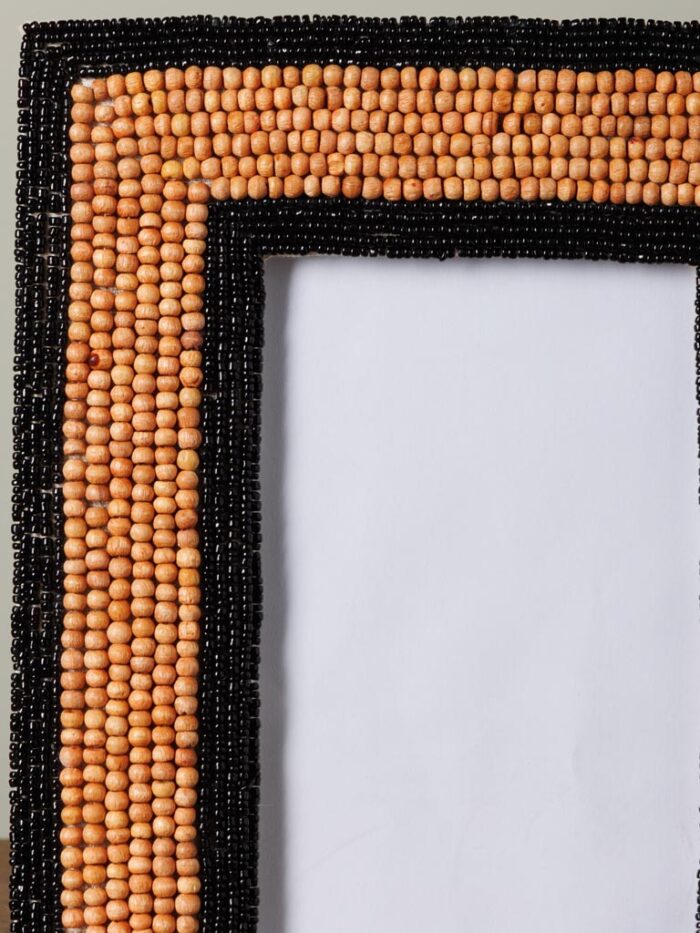 Cadre Zambie perles bois – Image 3