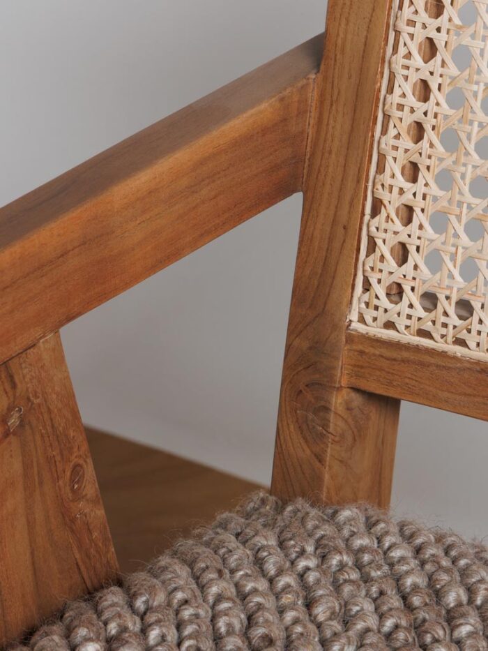 Chaise à accoudoirs Edda – Image 5