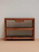Console 2 étages top style zinc – Image 2