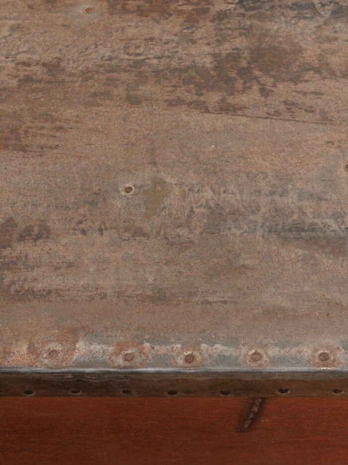 Console 2 étages top style zinc – Image 5