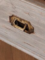 Console patine grise 1 tiroir Carthage – Image 4