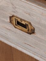 Console patine grise 1 tiroir Carthage – Image 5