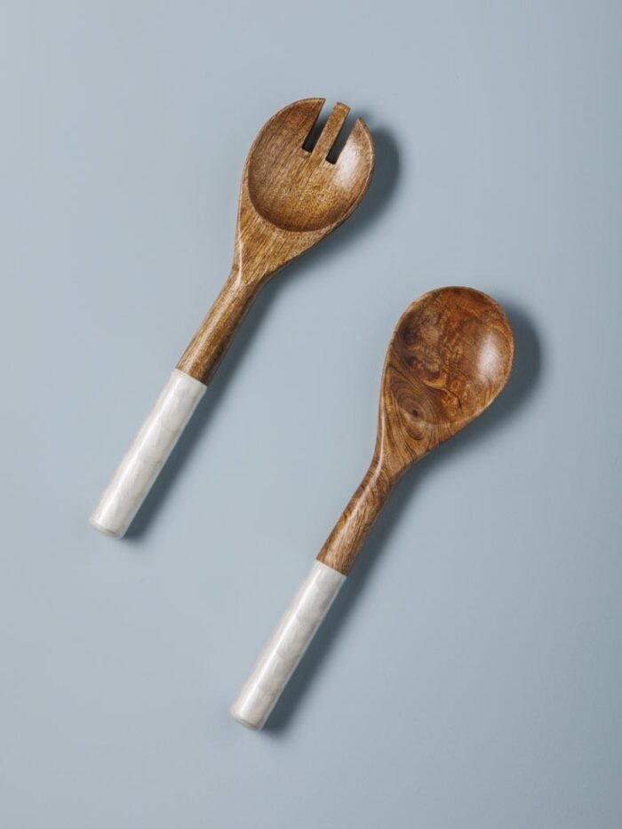 Couverts à salade écailles nacrées – Image 2