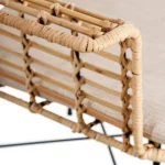 Chaise St Raphael rotin naturel – Image 4